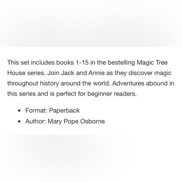 Magic Tree House Collection 1-15 Book Set - Picture 6 of 8